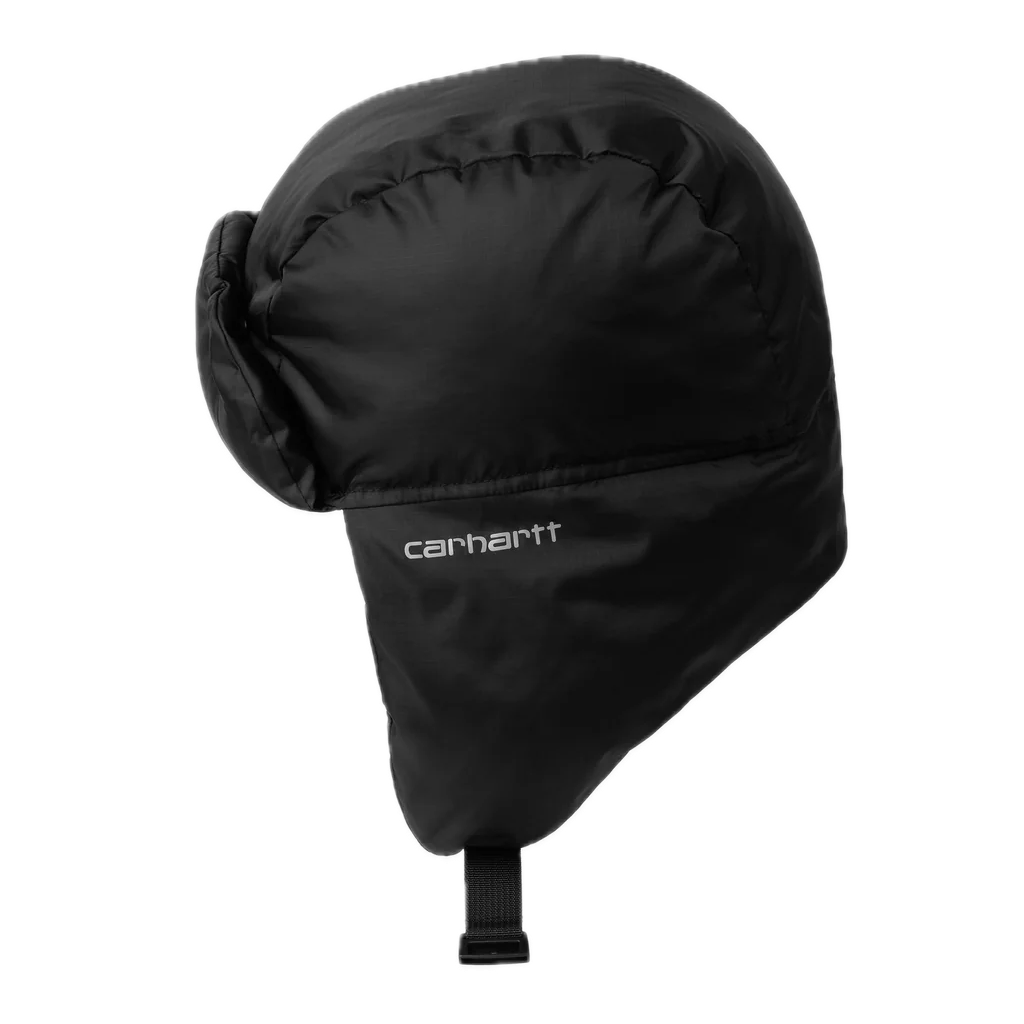 Carhartt WIP Ardon Ear Guard Cap - Black/Shady Grey