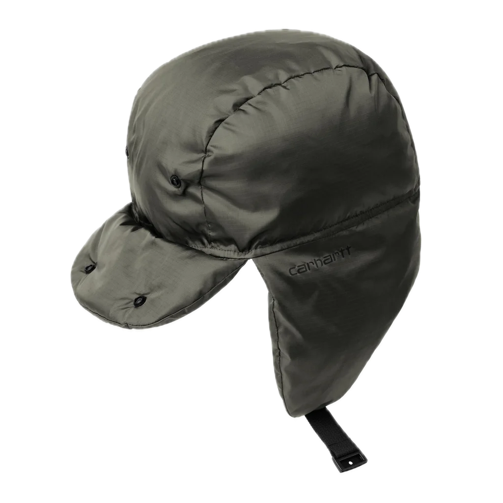 Carhartt WIP Ardon Ear Guard Cap - Shungite/Black