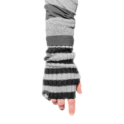 Star Team Wrist Warmer - Black/Grey
