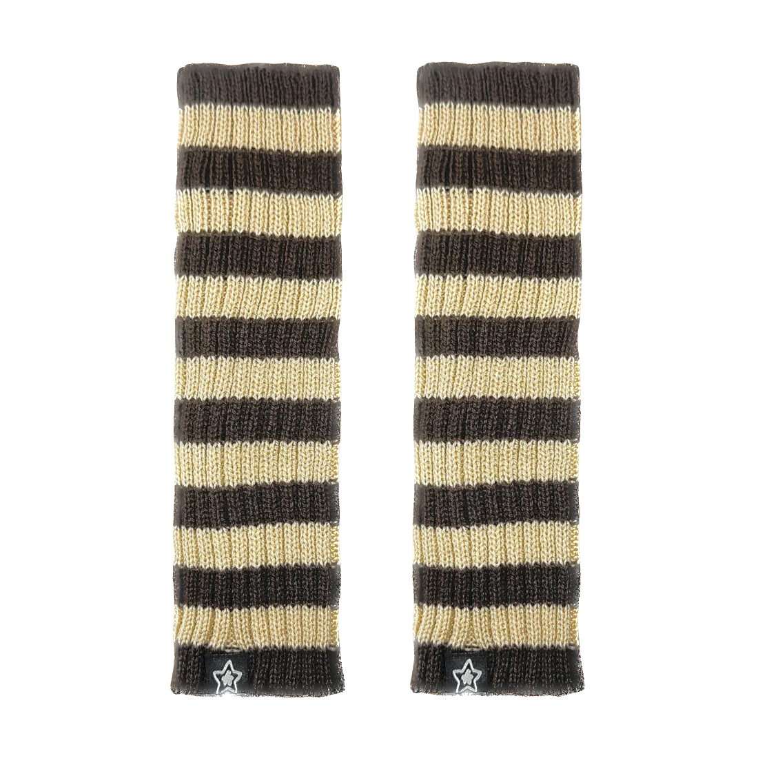 Star Team Wrist Warmer - Brown/Beige