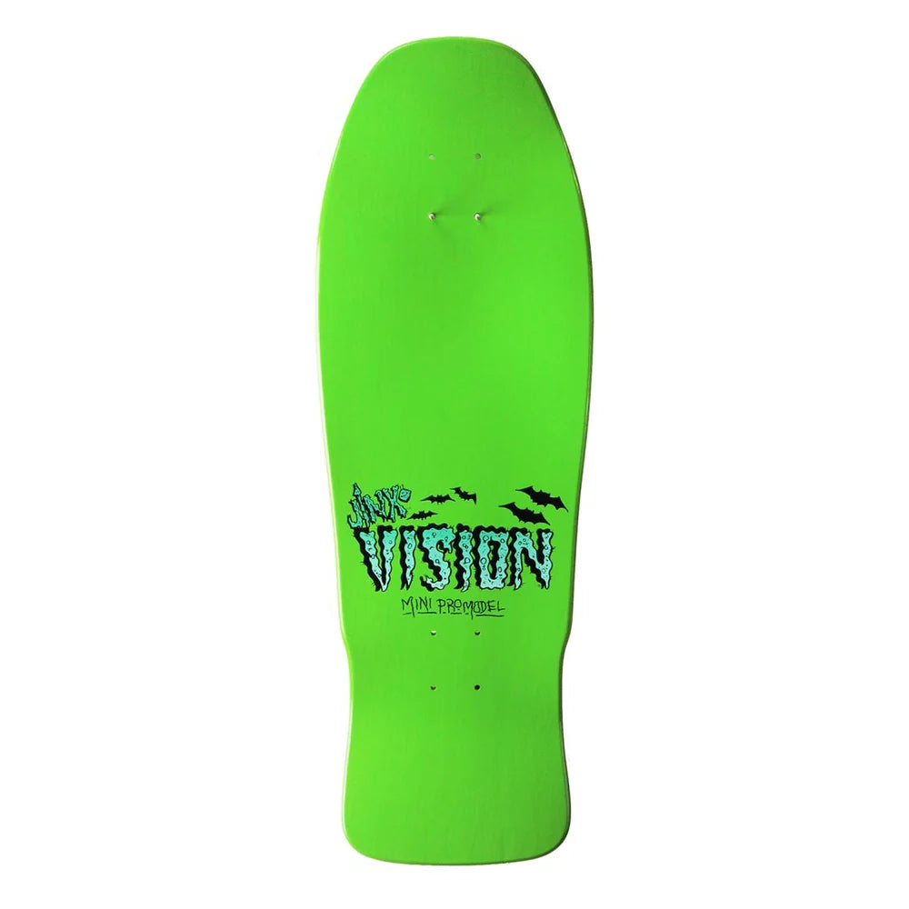 Vision Jinx Mini Modern Concave Deck - 10"x30.25" Black Stain