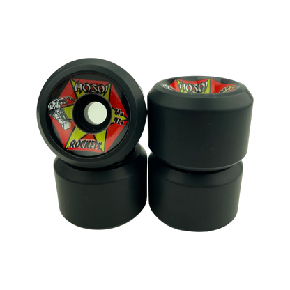 Hosoi Skateboards Rockets Wheels - 61mm 97a Black