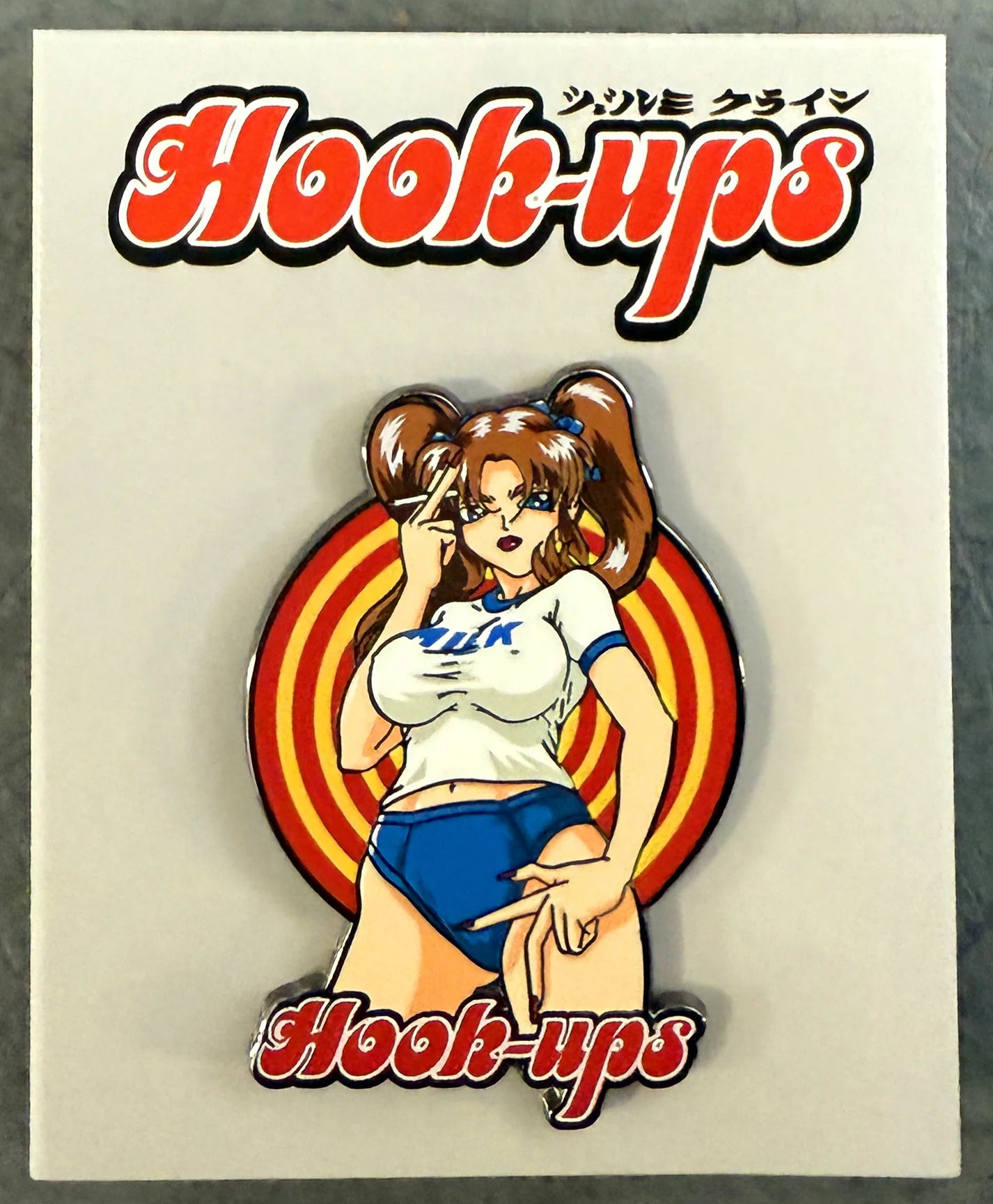 Hook-Ups Sakura Enamel Pin