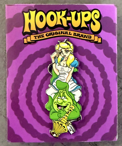 Hook-Ups Alice 2 Enamel Pin