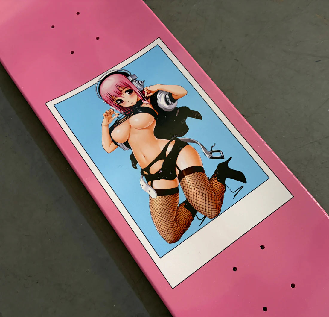 Hook-Ups Sonico 3 Sparkle Pink Deck - 8.5