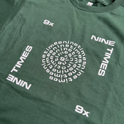 Ninetimes Letraset Tee - Forest