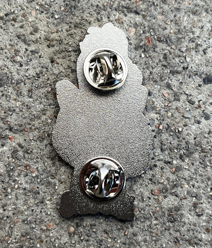 Hook-Ups Alice Enamel Pin