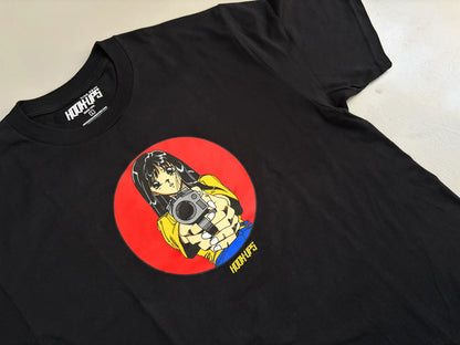 Hook-Ups Barrel Of A Gun Tee - Black