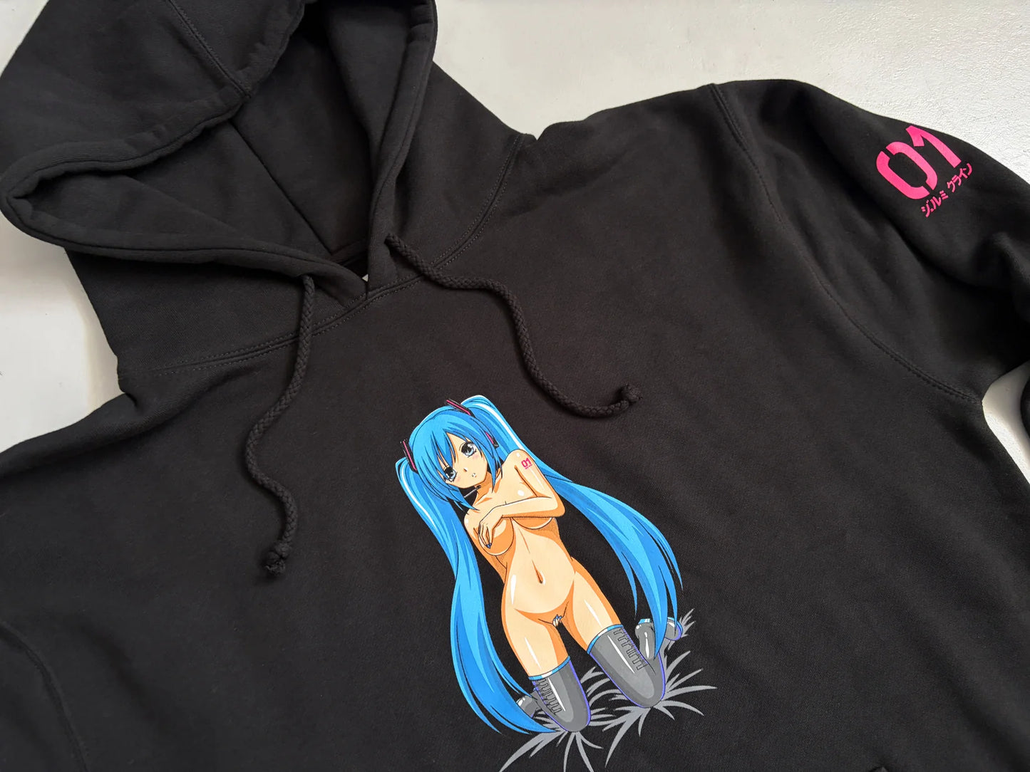 Hook-Ups Hatsune Hoodie - Black