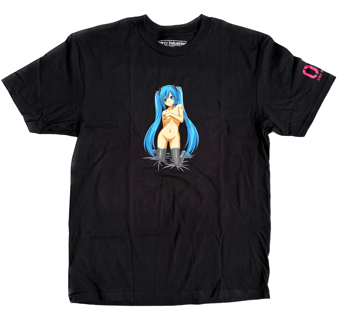 Hook-Ups Hatsune Tee - Black