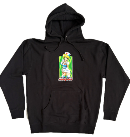 Hook-Ups Nurse Girl Nikki Hoodie - Black
