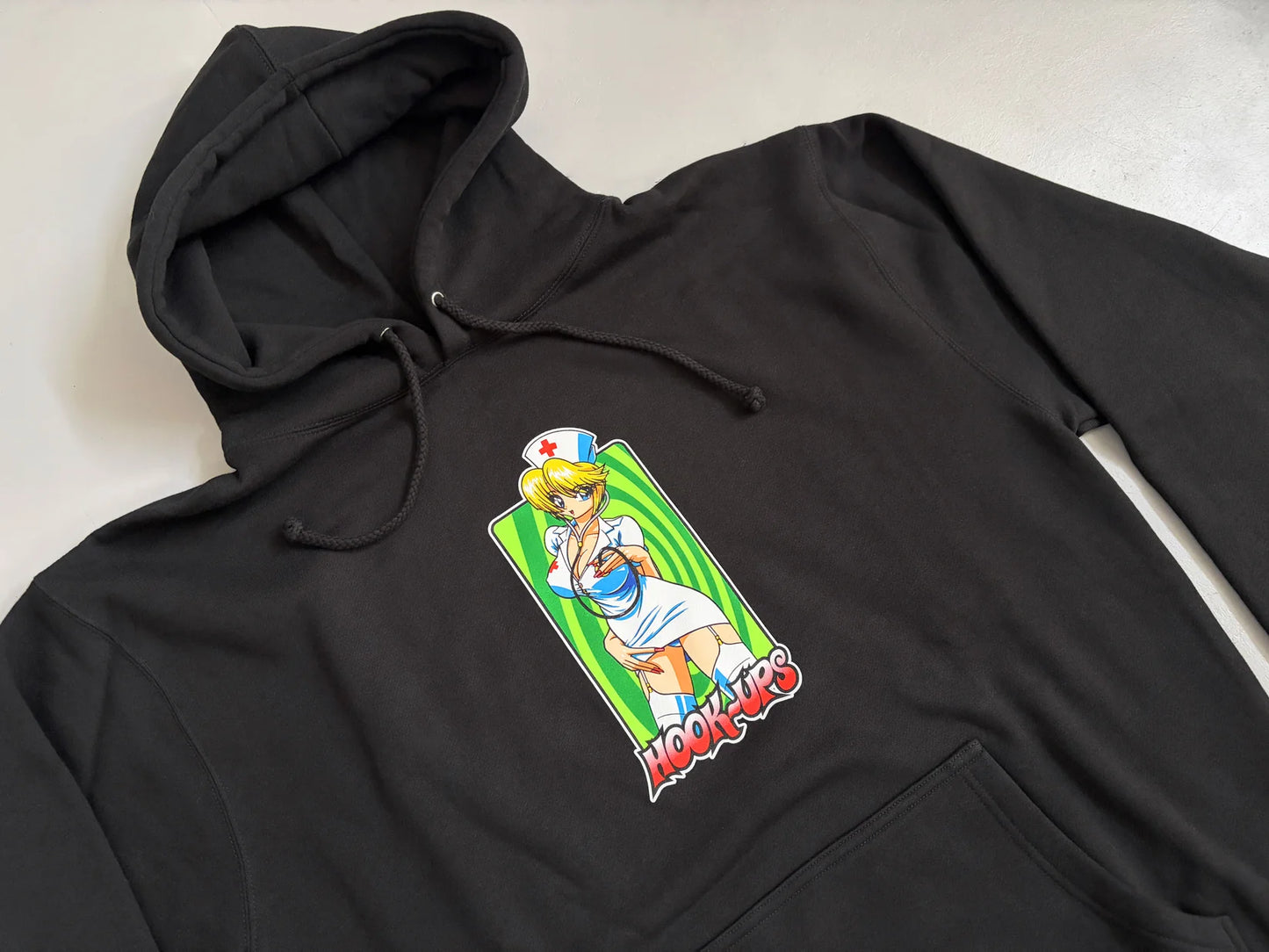 Hook-Ups Nurse Girl Nikki Hoodie - Black