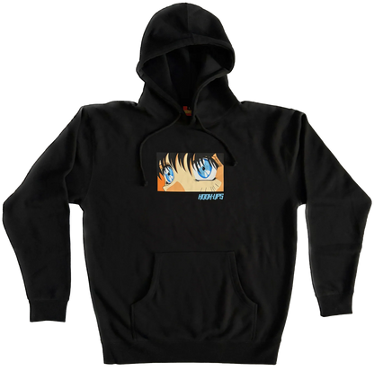 Hook-Ups Eyes Hoodie - Black