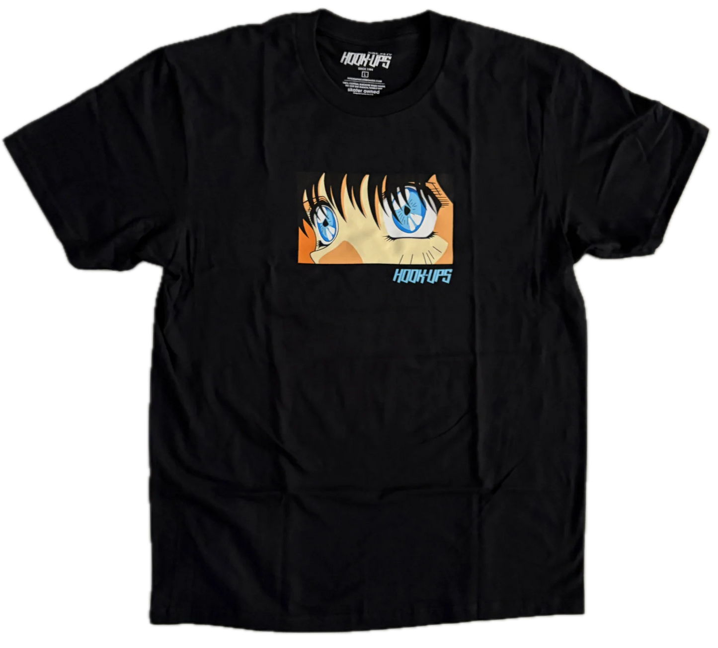 Hook-Ups Eyes Tee - Black
