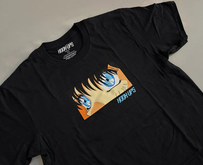 Hook-Ups Eyes Tee - Black