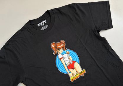 Hook-Ups Hitchhiking Sakura Tee - Black