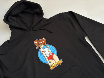 Hook-Ups Hitchhiking Sakura Hoodie - Black
