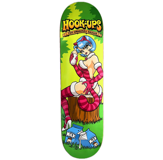 Hook-Ups Cheshire Cat Girl in Wonderland Deck - 8.5