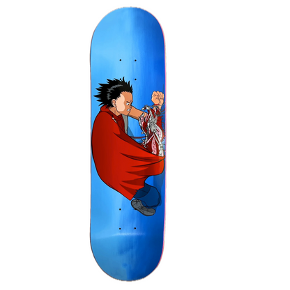 Hook-Ups Tetsuo Mutation II Deck - Special Fountain Gradient Blue Hand Screened