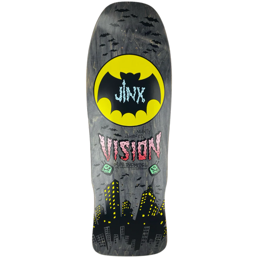 Vision Jinx Mini Modern Concave Deck - 10"x30.25" Black Stain