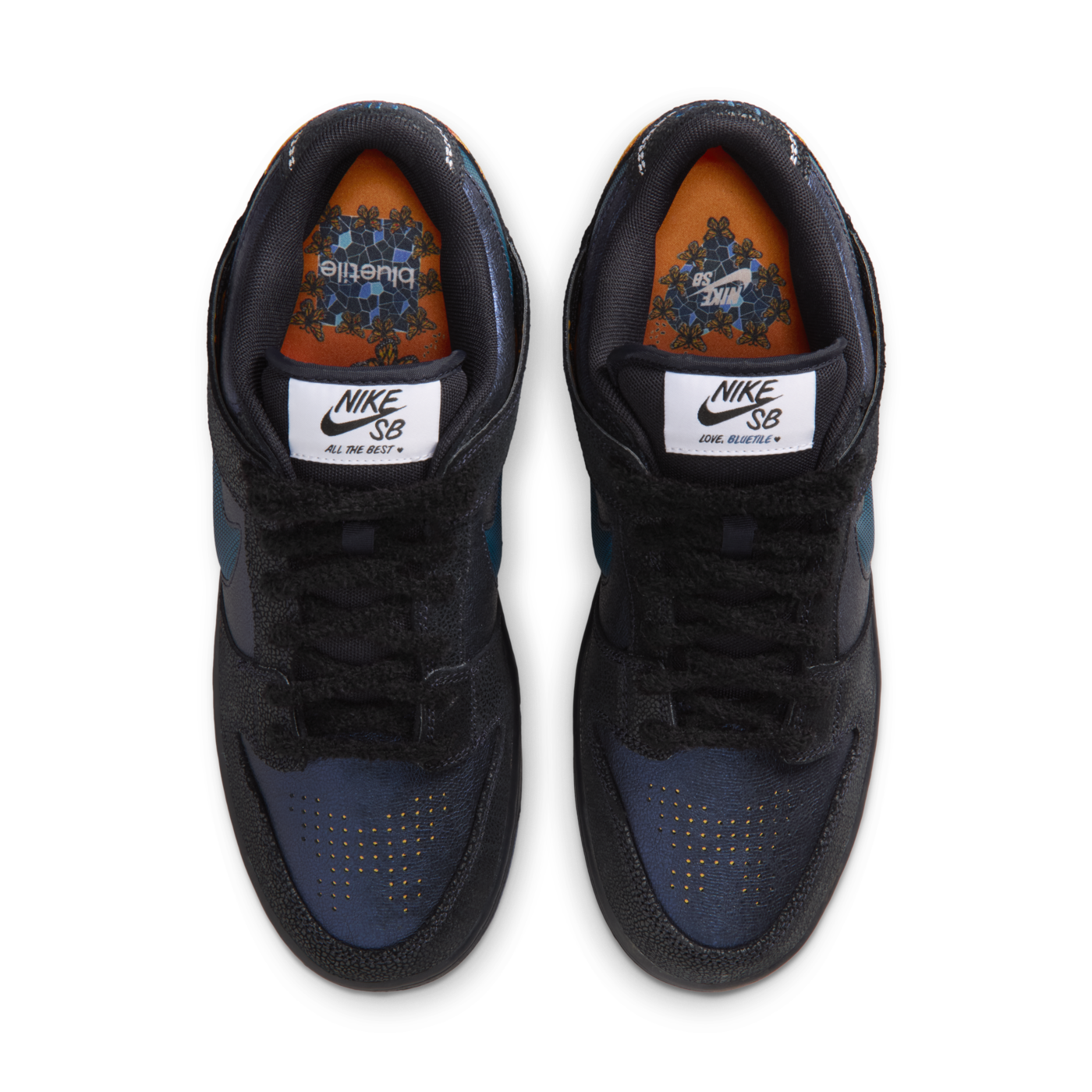 Nike SB Dunk Low Bluetile - Black/Marina White/Campfire Orange