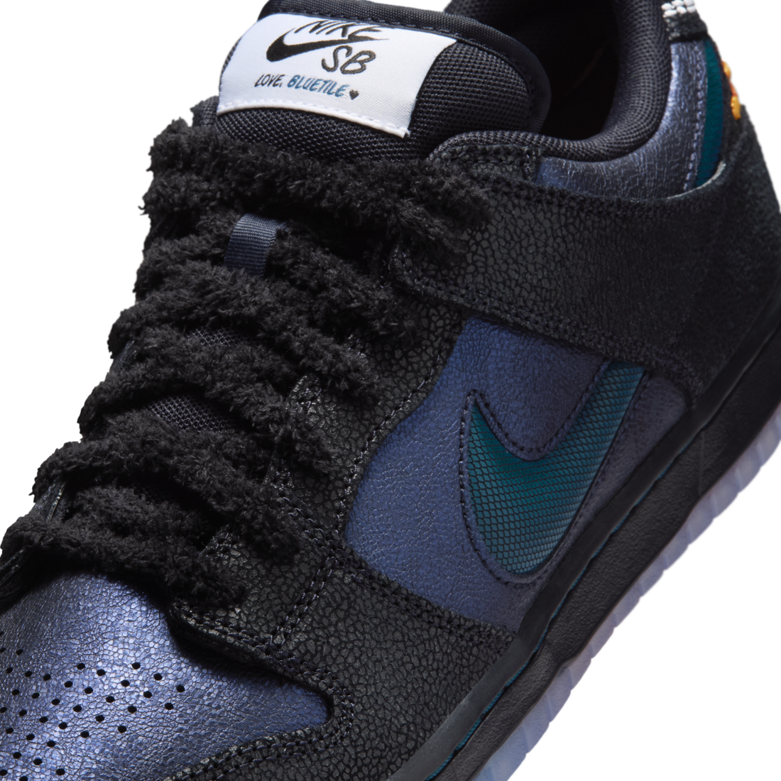 Nike SB Dunk Low Bluetile - Black/Marina White/Campfire Orange