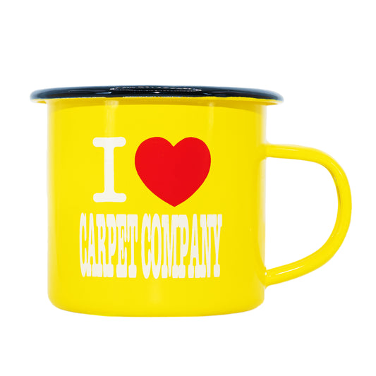 Carpet Company Heart Mug - Yellow
