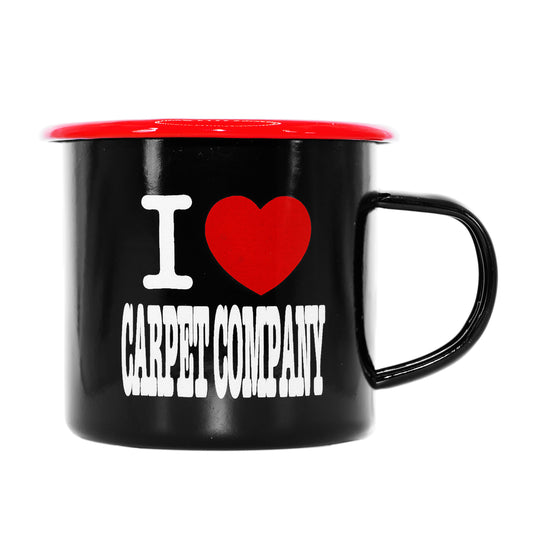 Carpet Company Heart Mug - Black