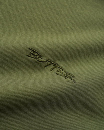 Butter Goods Inside Out Tee - Washed Army