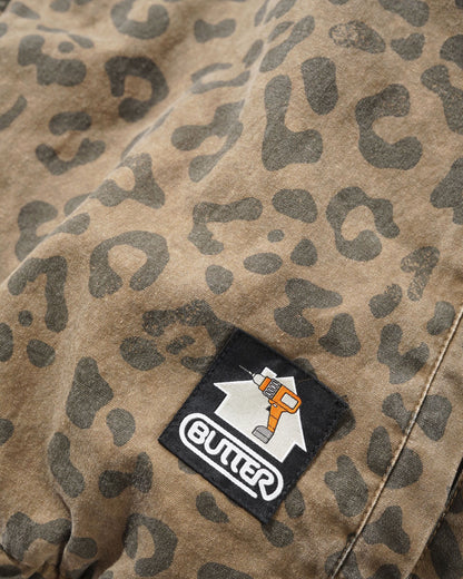 Butter Goods Insulated Work Jacket - Leopard