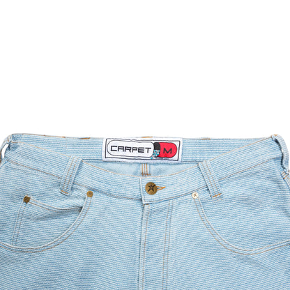 Carpet Company Interlock Stitch Denim Jeans - Blue
