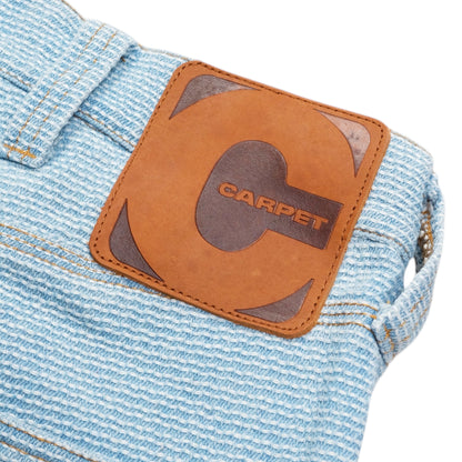 Carpet Company Interlock Stitch Denim Jeans - Blue