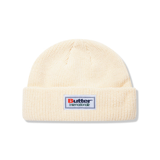 Butter Goods Internationale Beanie - Cream