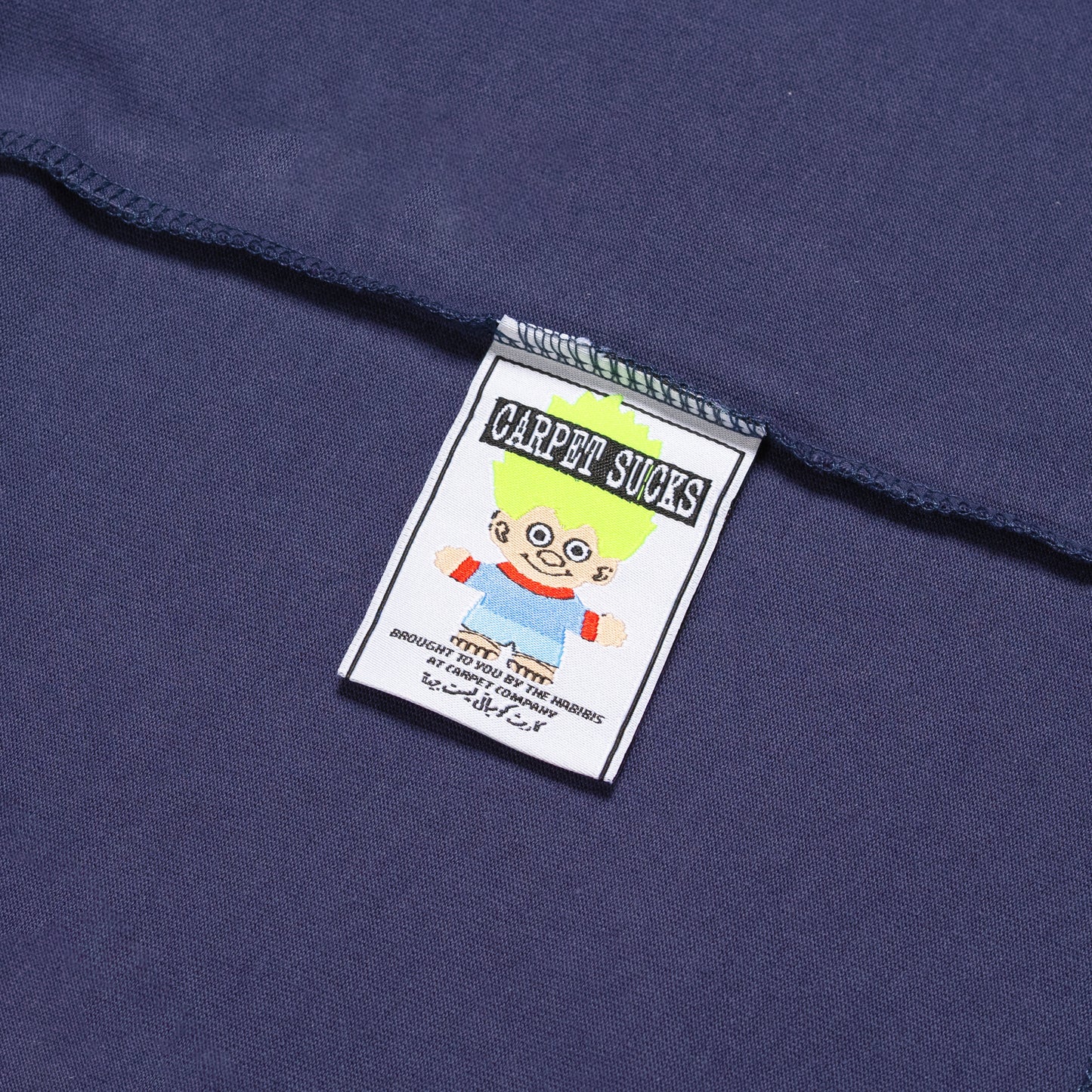 Carpet Company Iron Ankh Tee - Navy