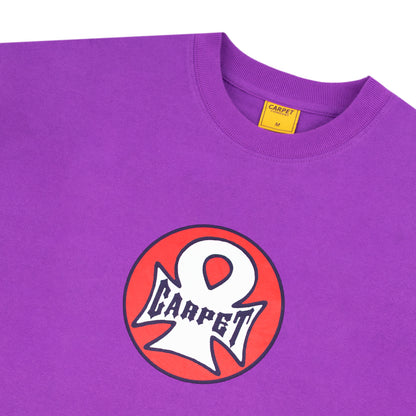 Carpet Company Iron Ankh Tee - Purple