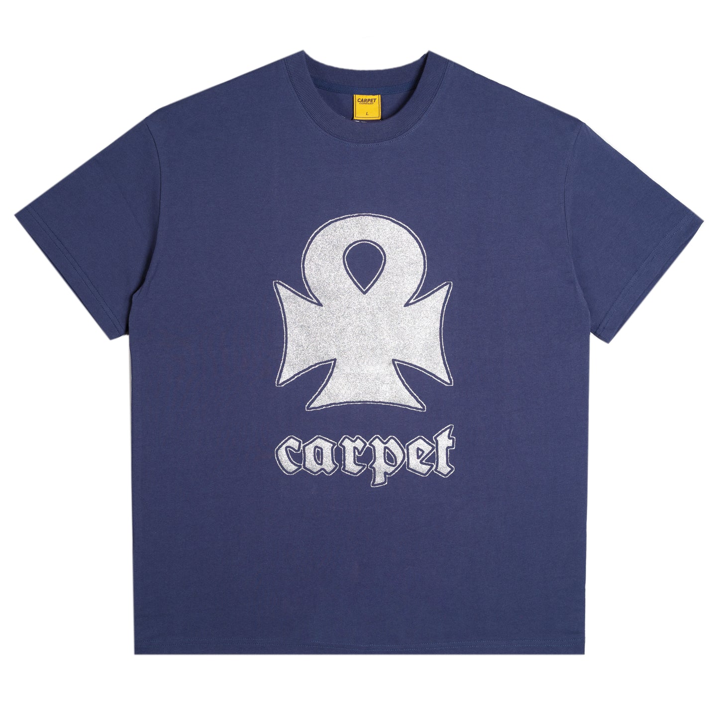 Carpet Company Iron Ankh Tee - Navy