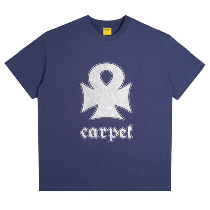 Carpet Company Iron Ankh Tee - Navy