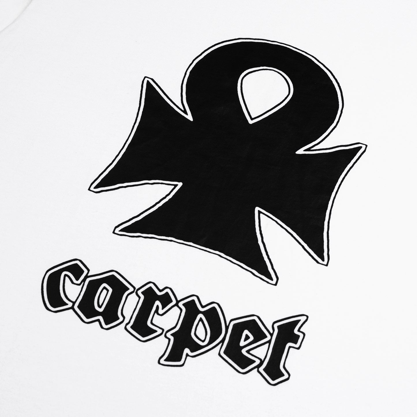 Carpet Company Iron Ankh Tee - White