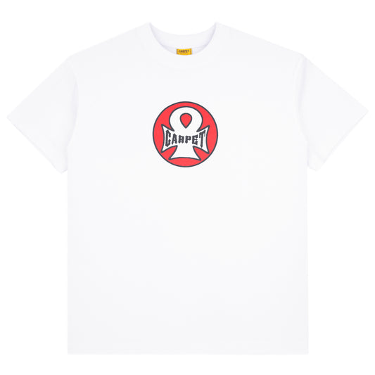 Carpet Company Iron Ankh Tee - White
