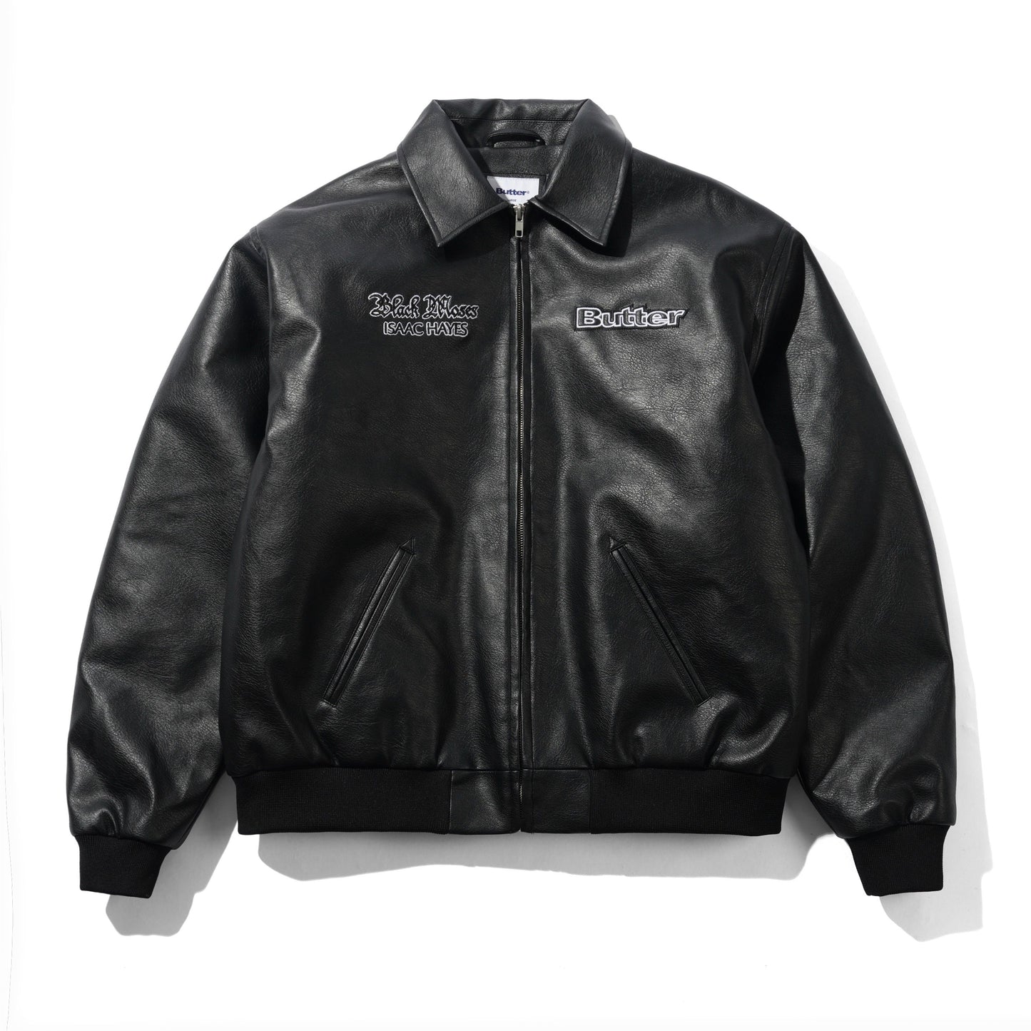 Butter Goods Isaac Hayes Bomber Jacket - Black