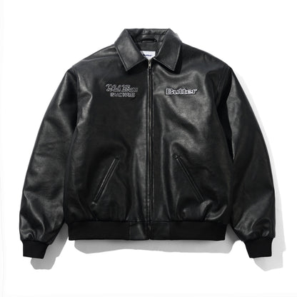 Butter Goods Isaac Hayes Bomber Jacket - Black