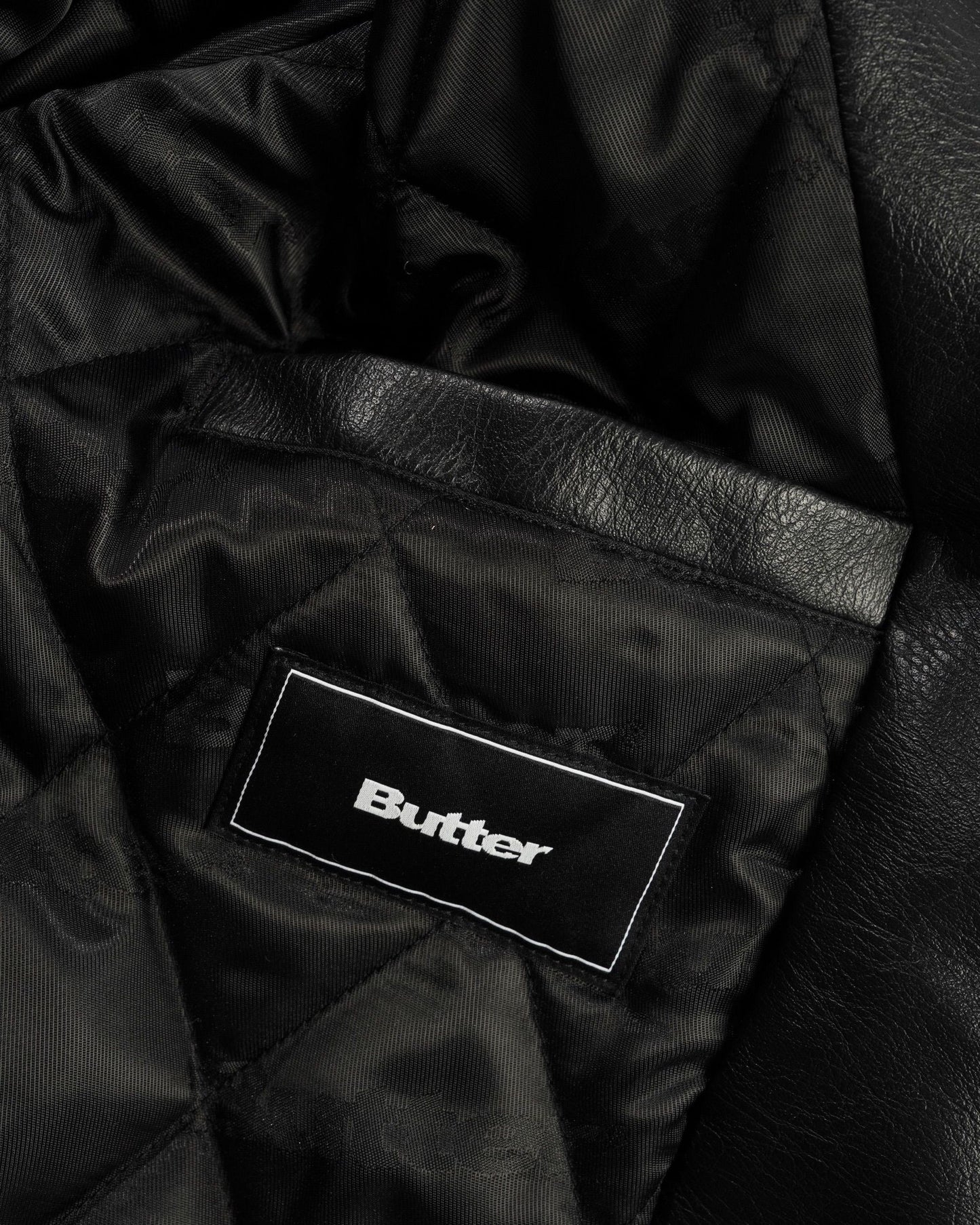 Butter Goods Isaac Hayes Bomber Jacket - Black