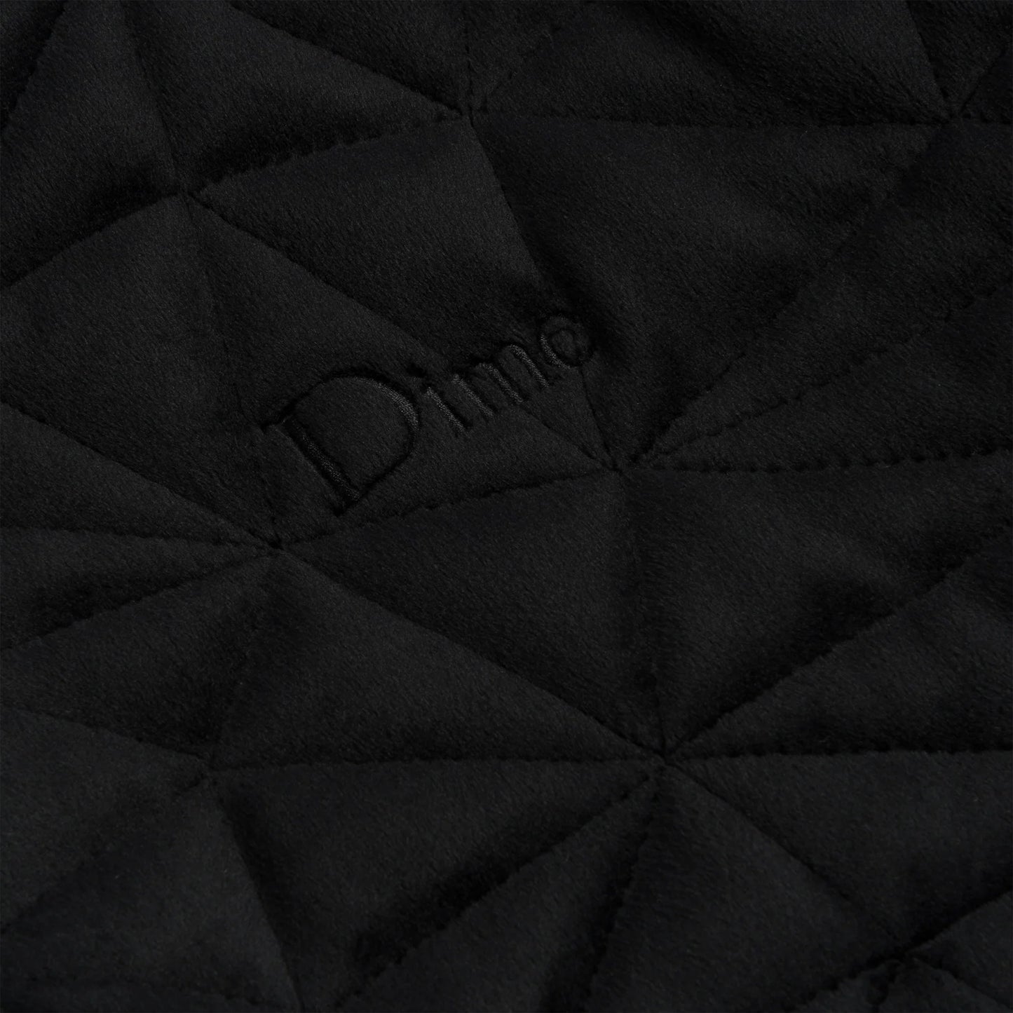 Dime Velour Bomber Jacket - Black