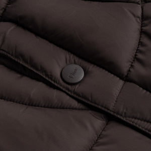 Dime Midweight Wave Puffer Jacket - Espresso