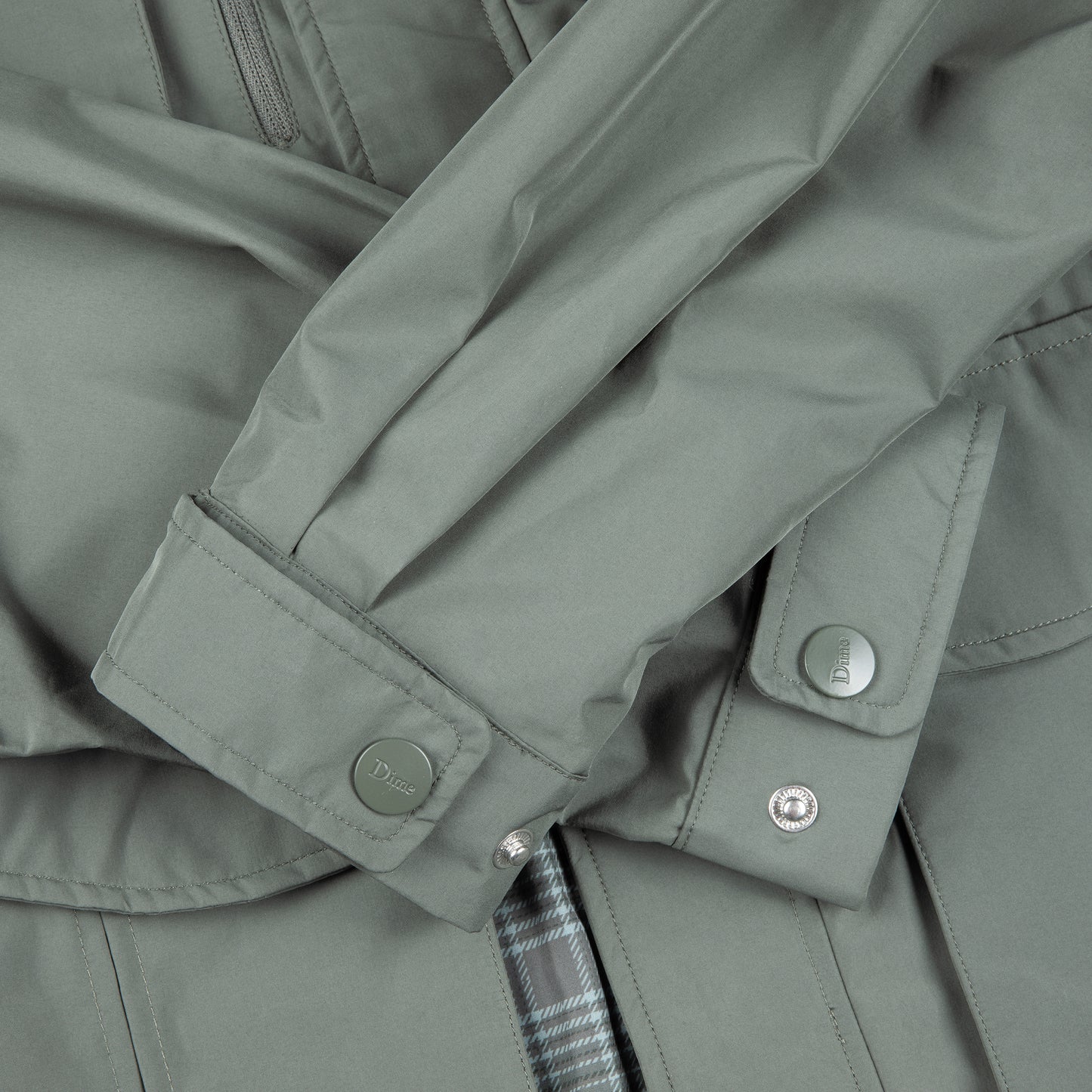 Dime Fishing Zip Off Jacket - Olive