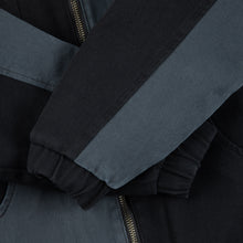 Load image into Gallery viewer, Dime Panel Denim Hooded Bomber - Charcoal