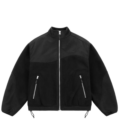 Dime Heavyweight Fleece Jacket - Black