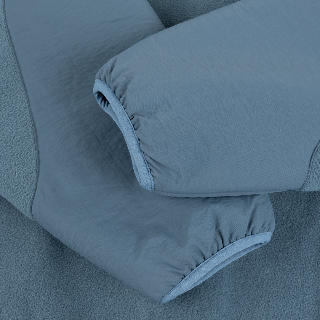 Dime Heavyweight Fleece Jacket - Slate Blue