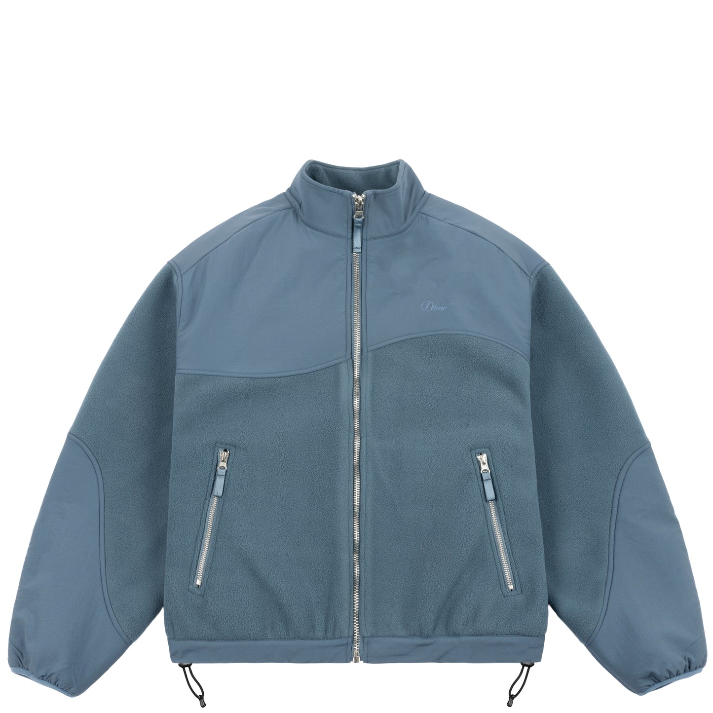 Dime Heavyweight Fleece Jacket - Slate Blue