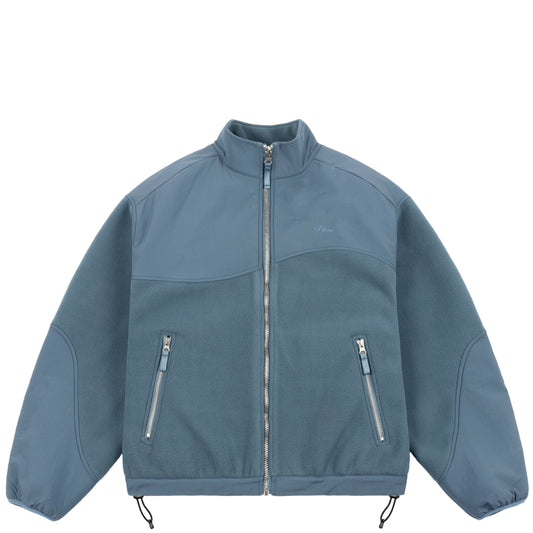 Dime Heavyweight Fleece Jacket - Slate Blue